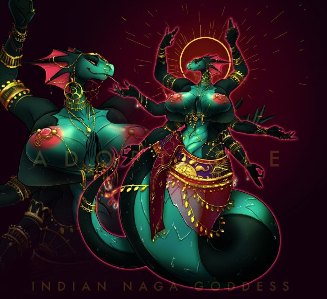 New auction: Indian <b>Naga</b> Goddess.